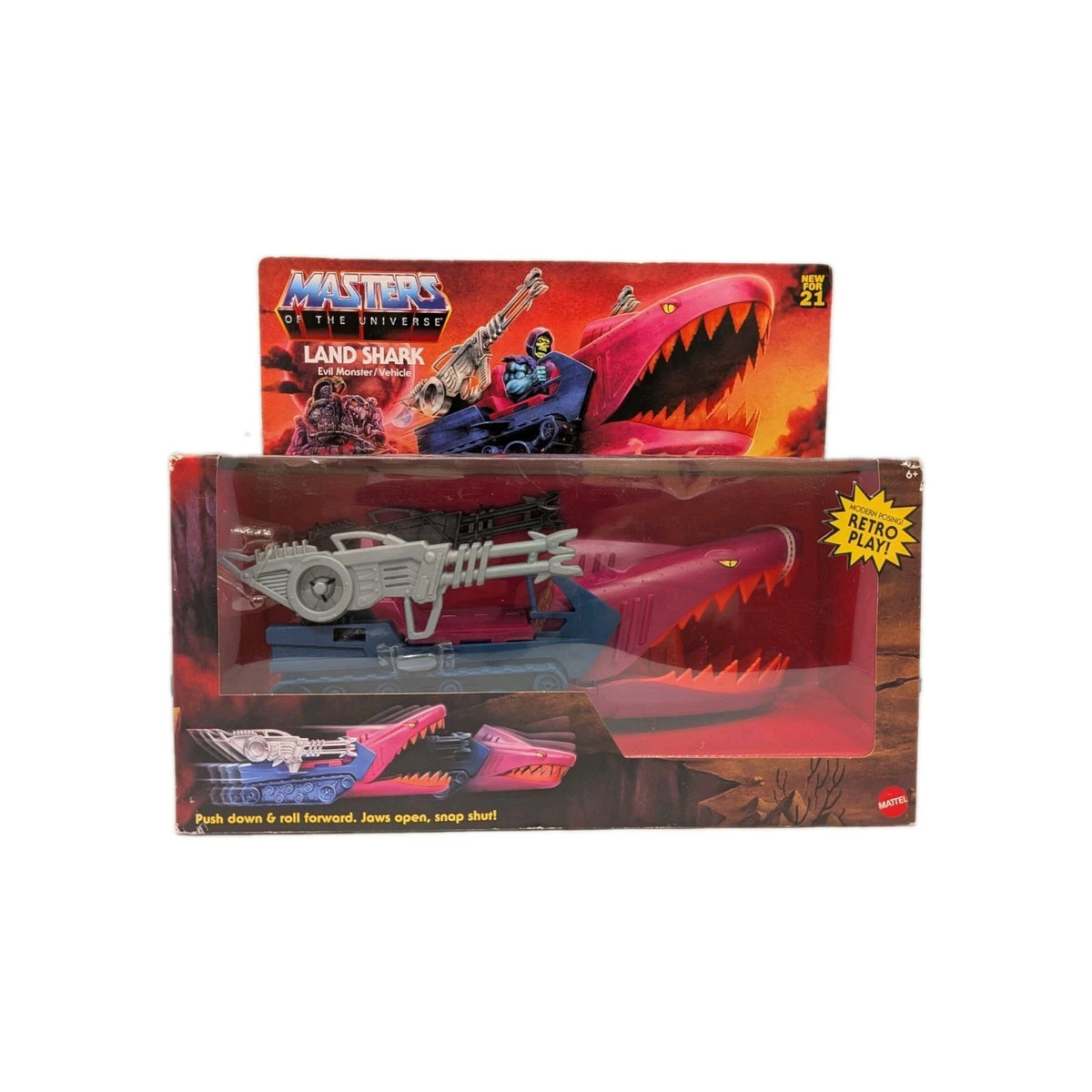 Mattel 2021 Masters of the Universe Origins Land Shark Action Figure Vehicle 