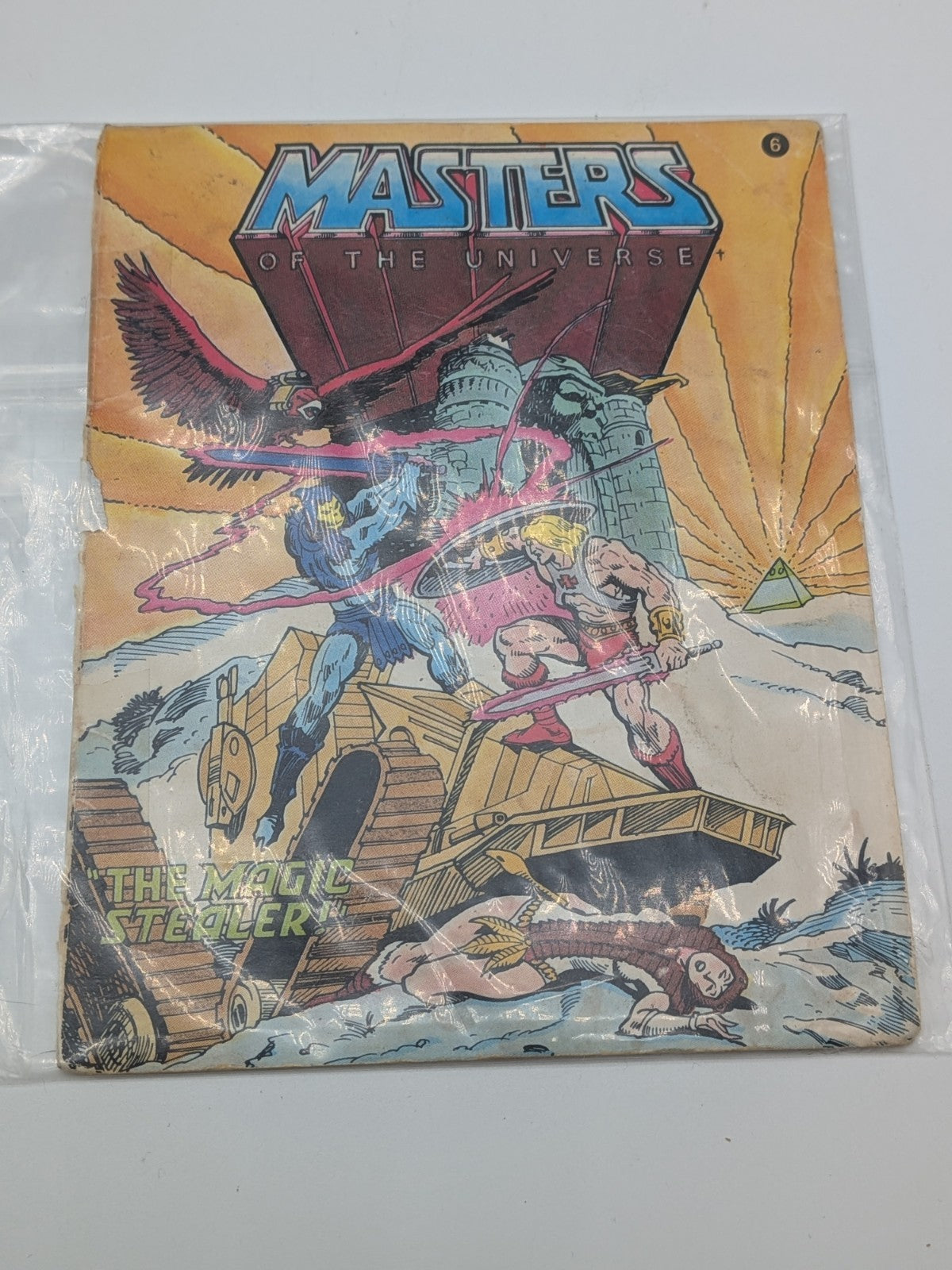 Mattel 1983 Masters of the Universe Wave 2 Faker w/Mini Comic The Magic Stealer