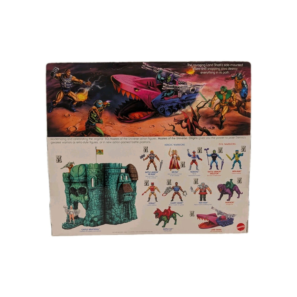 Mattel 2021 Masters of the Universe Origins Land Shark Action Figure Vehicle 