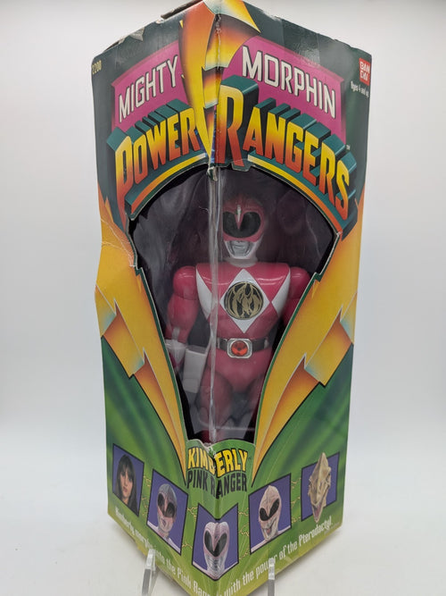 Bandai 1993 Mighty Morphin Power Rangers Kimberly Pink Ranger 8"