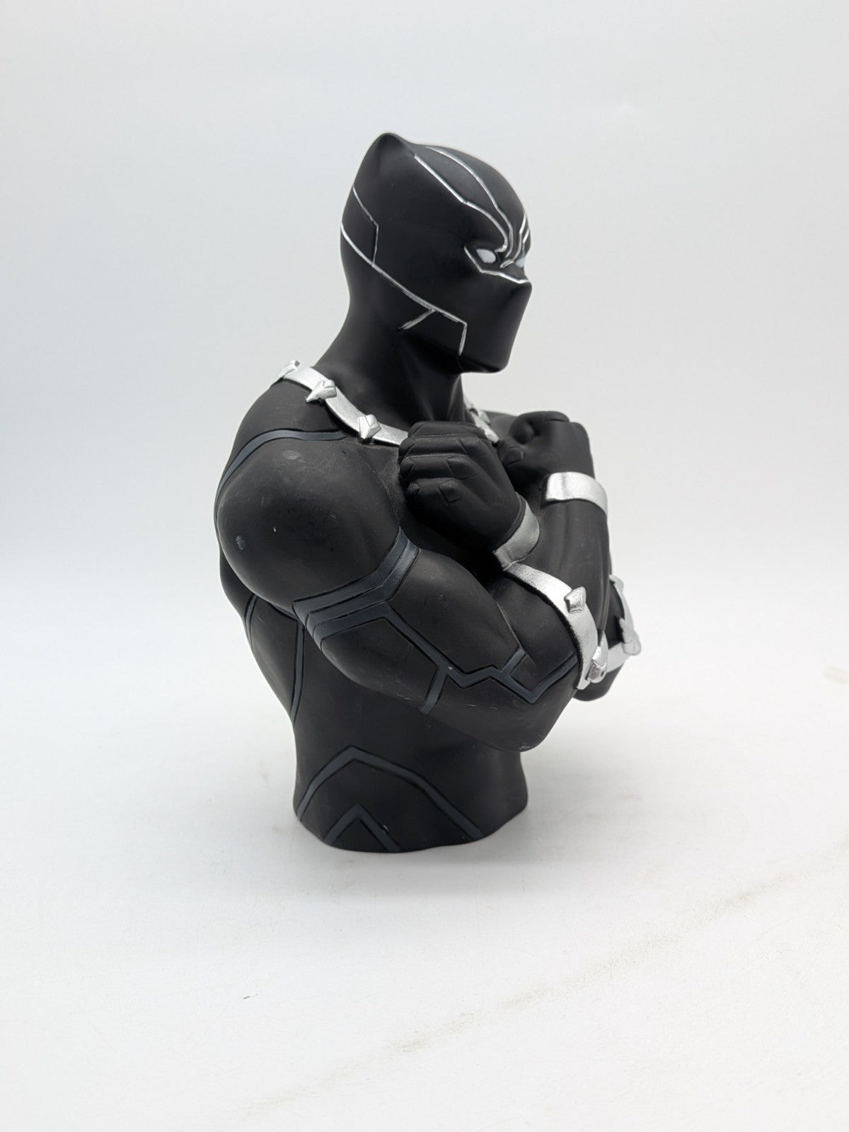 Marvel Black Panther Wakanda Forever Bust Coin Bank Piggy Bank Collectible
