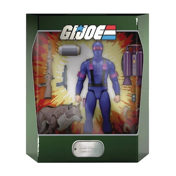 Super7 2022 G.I. Joe ULTIMATES! Snake Eyes Action Figure 