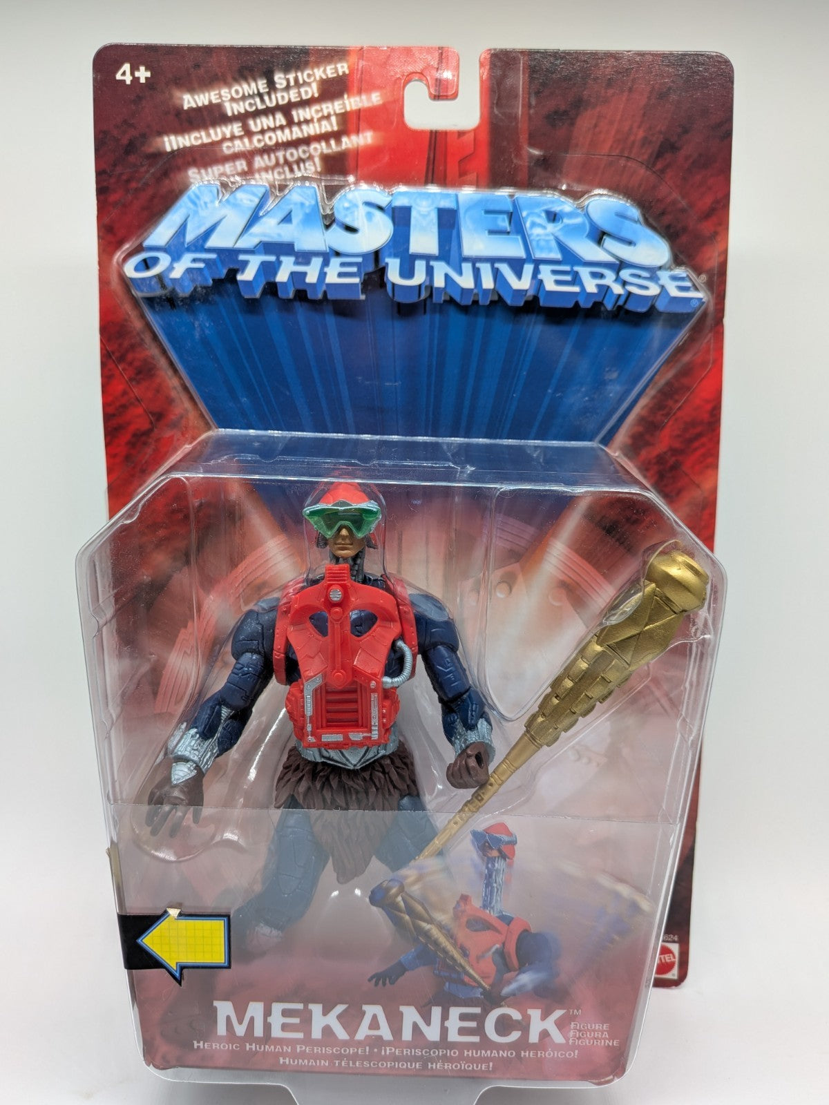 Mattel 2002 Masters of the Universe Mekaneck Action Figure (200x)