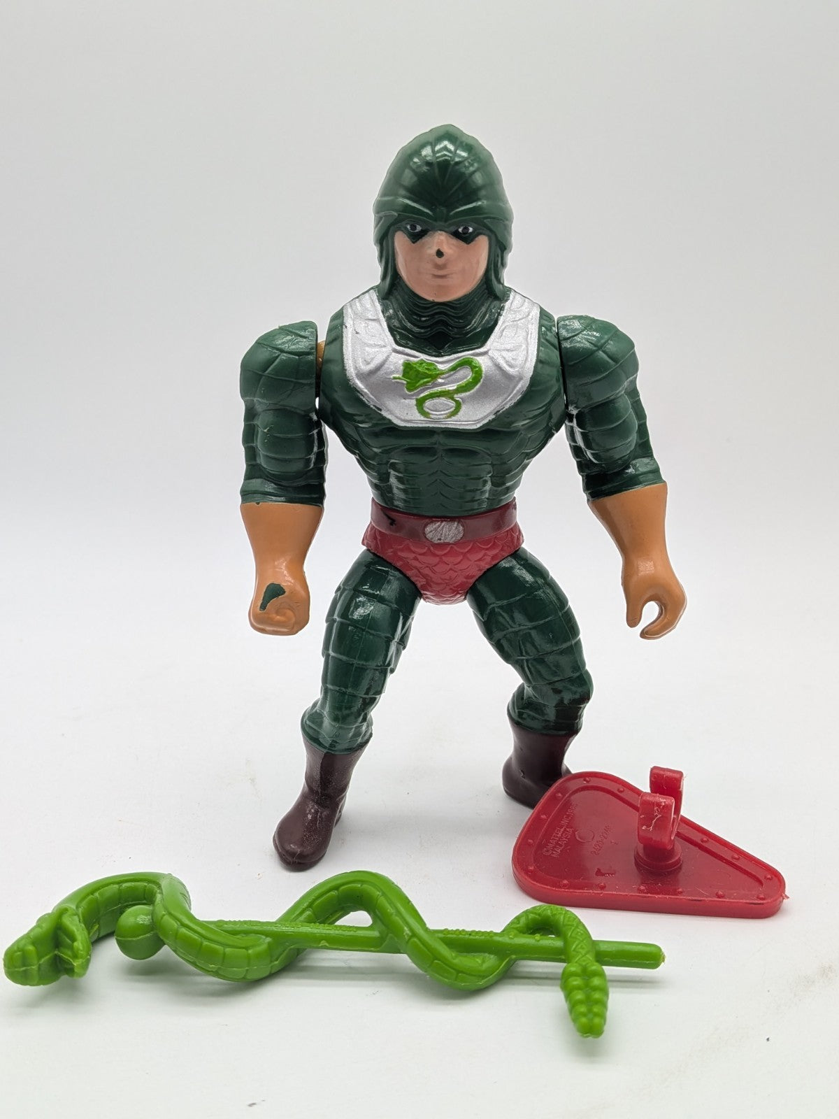 Mattel 1985 Masters of the Universe King Hiss Action Figure (Complete) w/Comic