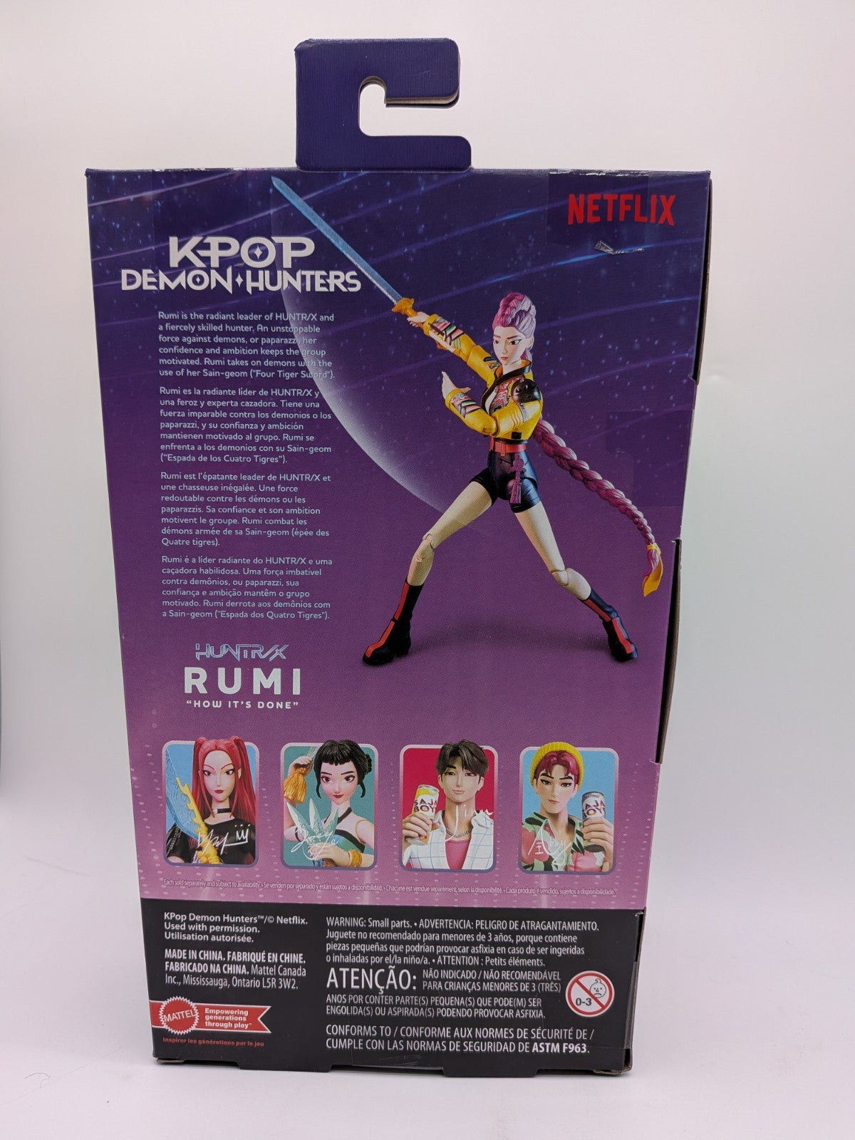 Mattel 2026 KPOP Demon Hunters Rumi "How It's Done" 6" Action Figure