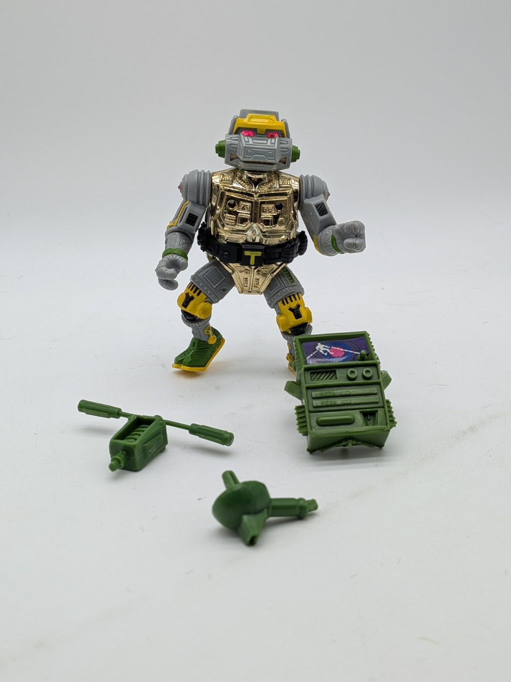 Playmates 1989 Teenage Mutant Ninja Turtles Metalhead (Action Figure (Complete)