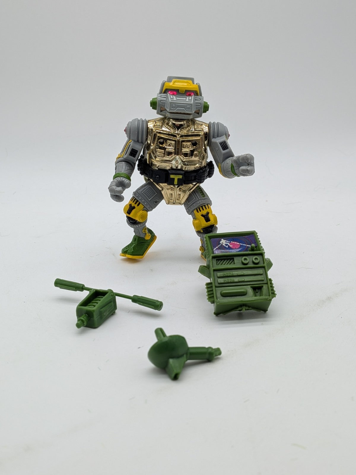 Playmates 1989 Teenage Mutant Ninja Turtles Metalhead (Action Figure (Complete)