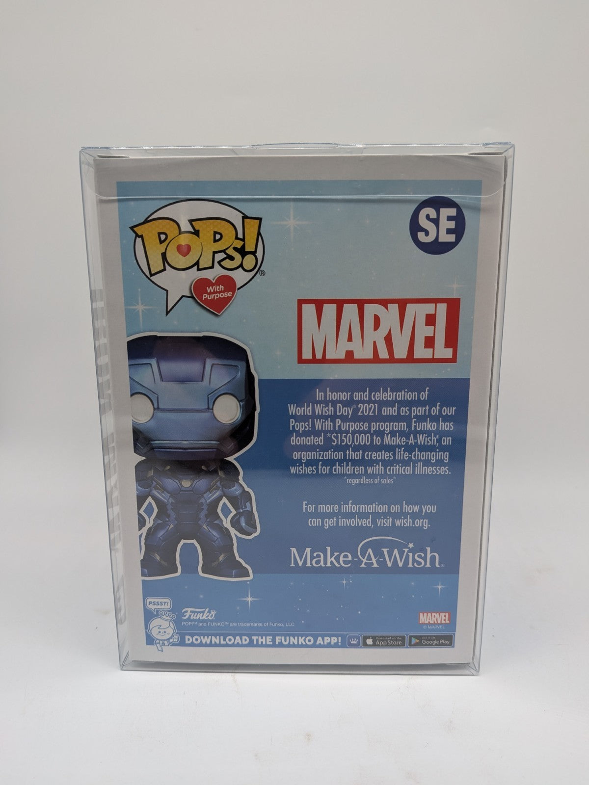Funko Pop! - Marvel - Iron-Man - SE - Make-A-Wish Foundation - Funko Exclusive