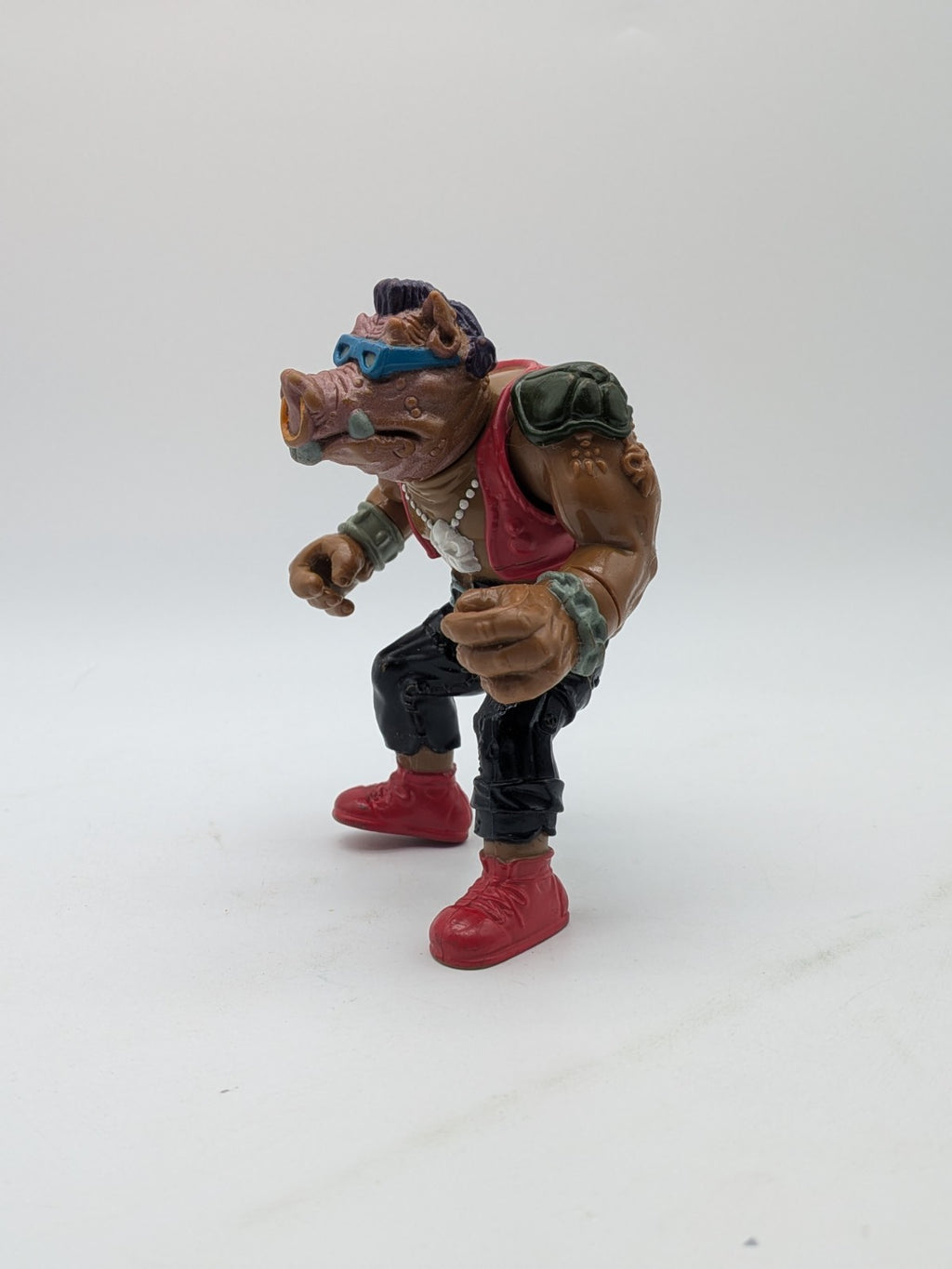 Playmates 1988 Teenage Mutant Ninja Turtles Bebop Action Figure (Complete)