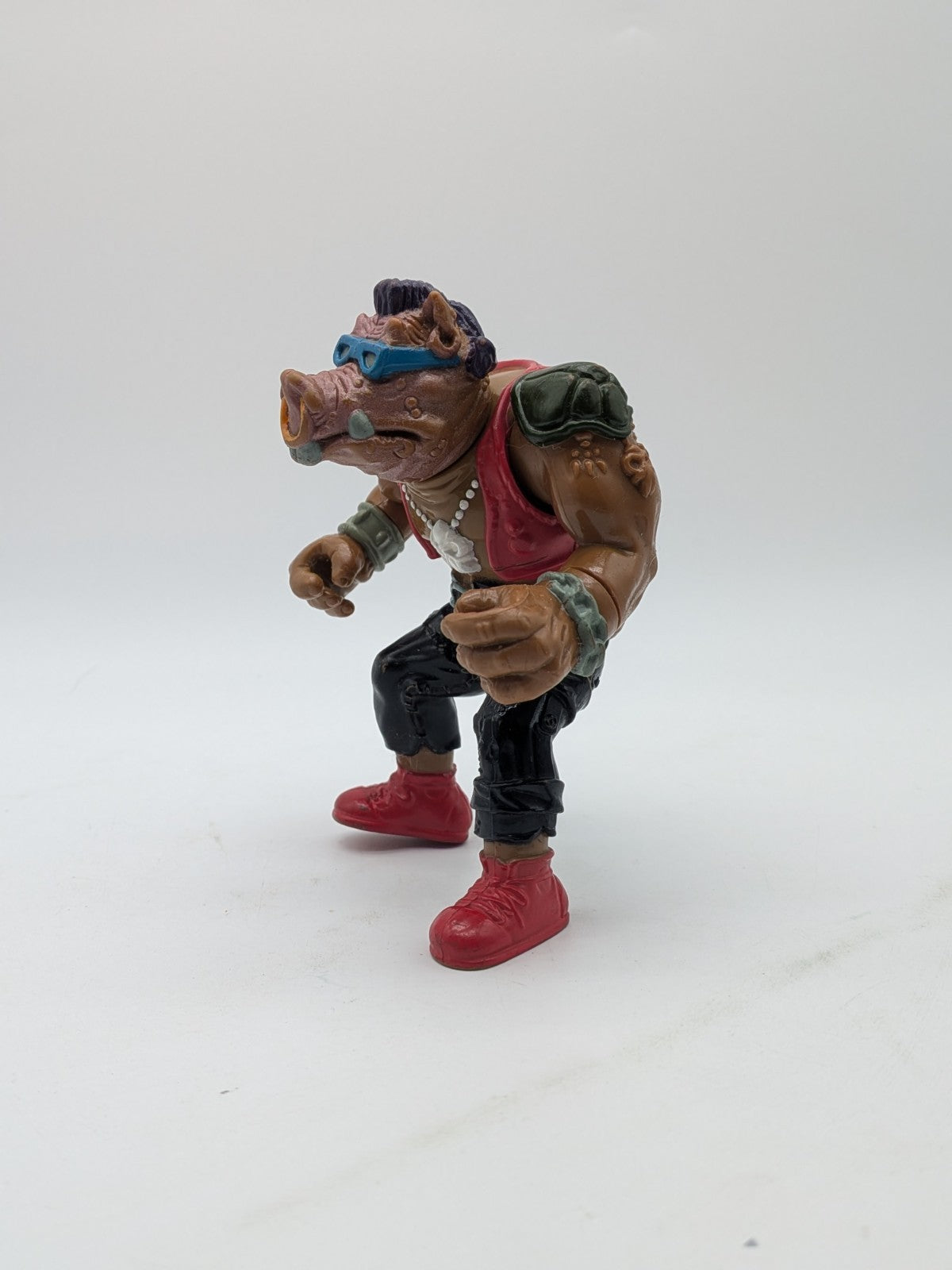 Playmates 1988 Teenage Mutant Ninja Turtles Bebop Action Figure (Complete)