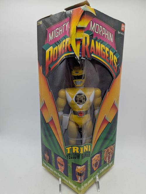 Bandai 1993 Mighty Morphin Power Rangers Trini Yellow Ranger 8" 