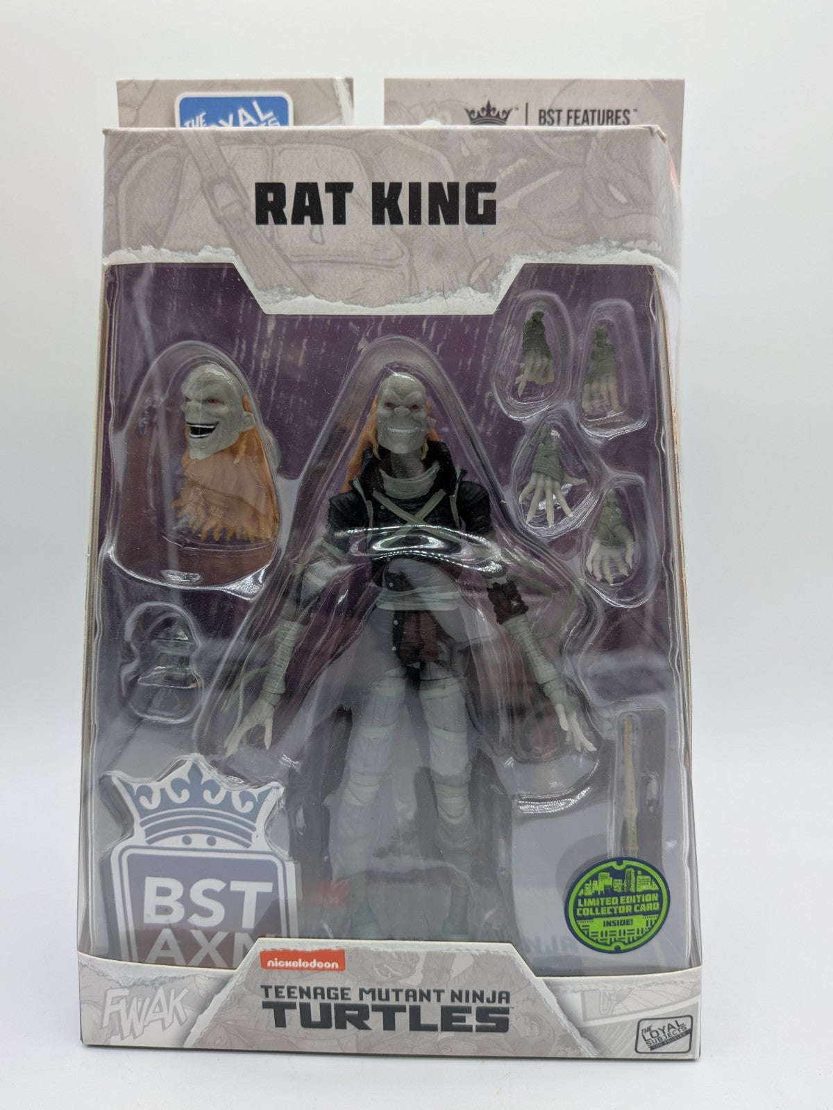 The Loyal Subjects 2024 BST AXN Teenage Mutant Ninja Turtles Rat King Figure 