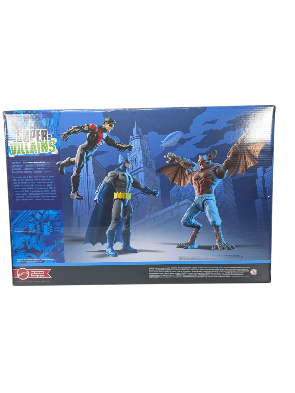 Mattel 2026 DC Batman 12-Inch Action Figure 3-Pack (Batman, Man-Bat, Nightwing)