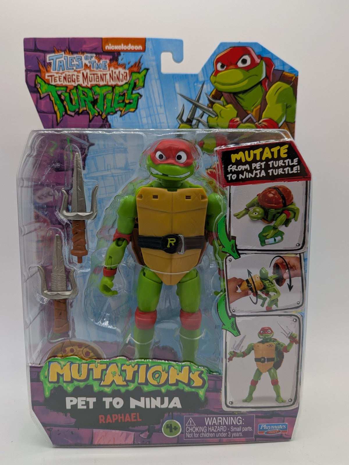 Playmates 2024 Tales of the Teenage Mutant Ninja Turtles Mutations Pet to Ninja 