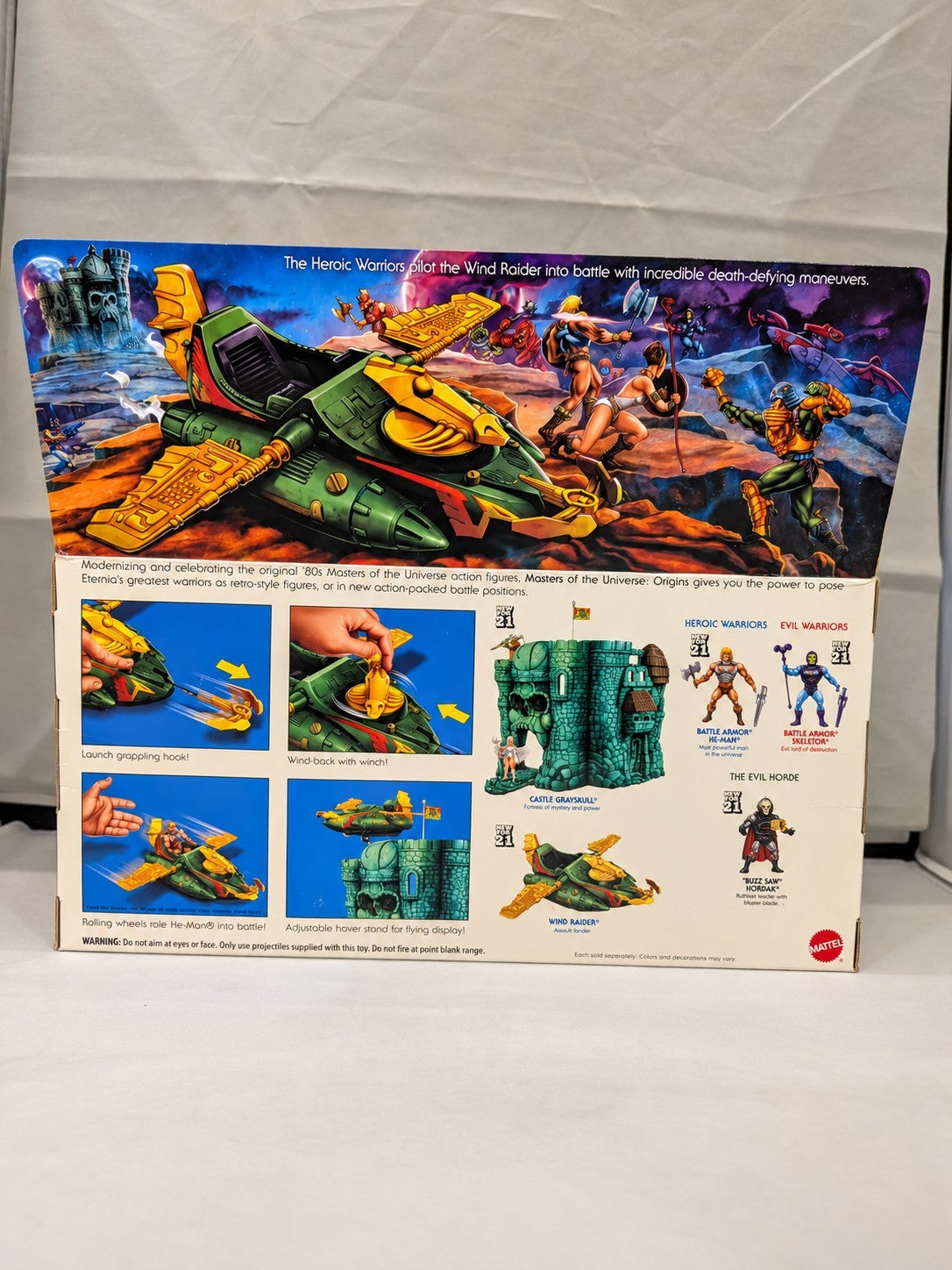 Mattel 2021 Masters of the Universe Origins Wind Raider Toy Vehicle 