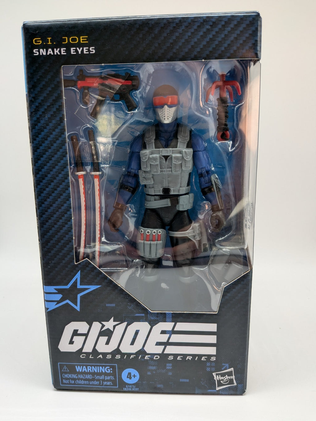 Hasbro 2025 G.I. Joe Classified Series Snake Eyes Action Figure #165