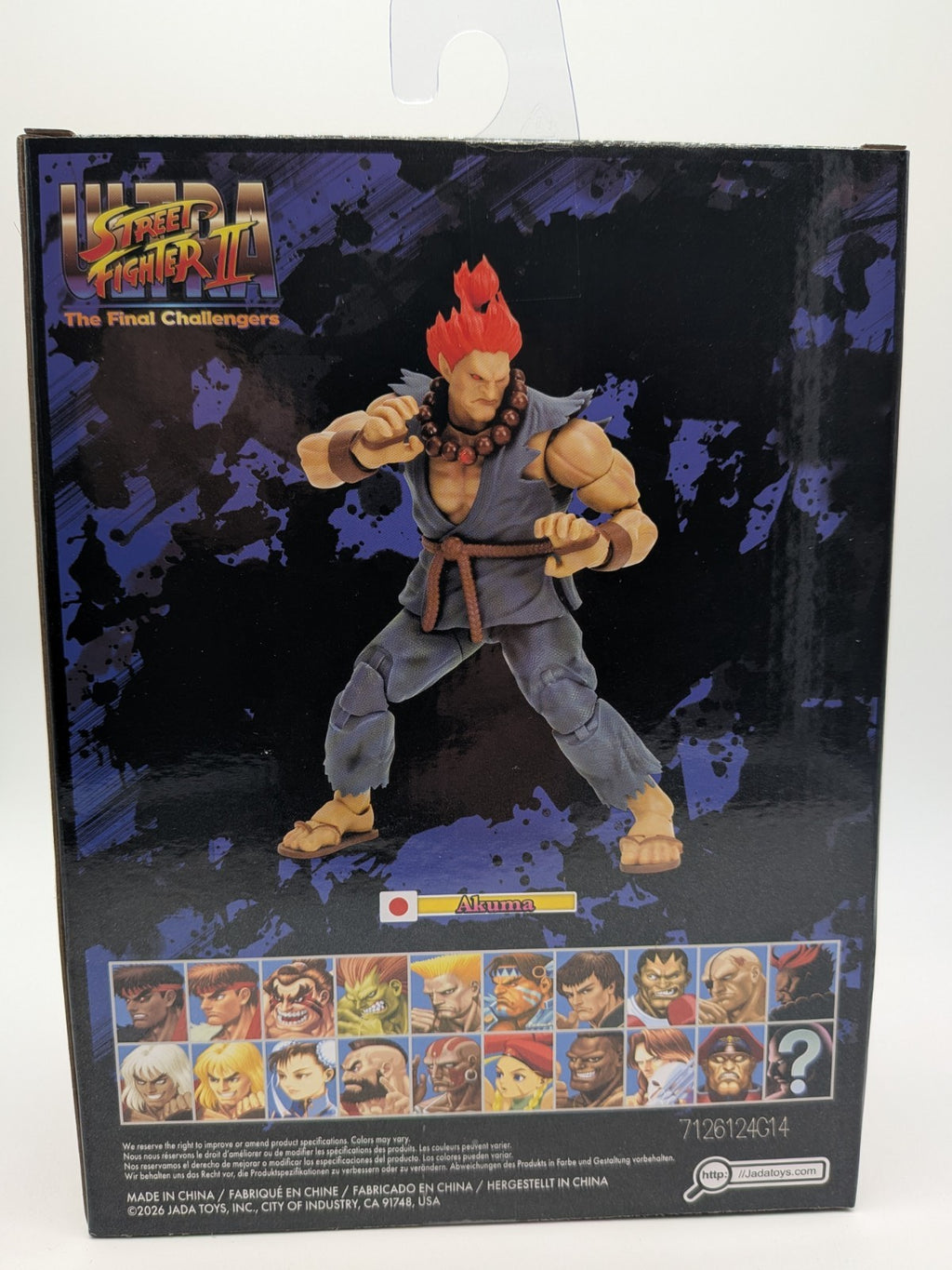 Jada Toys 2026 Ultra Street Fighter II Akuma