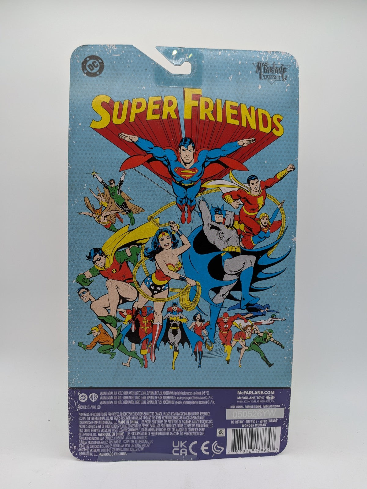 McFarlane Toys 2026 DC Retro Wonder Woman (Super Friends) Action Figure 