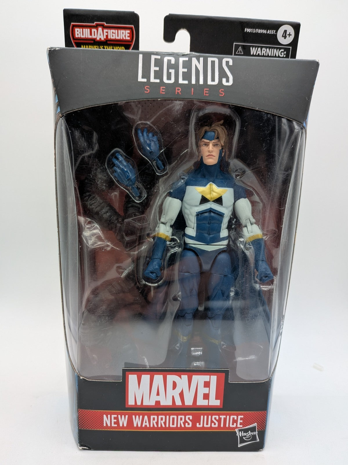 Hasbro (2024) Marvel Legends Justice New Warriors Void BAF 6" Figure 