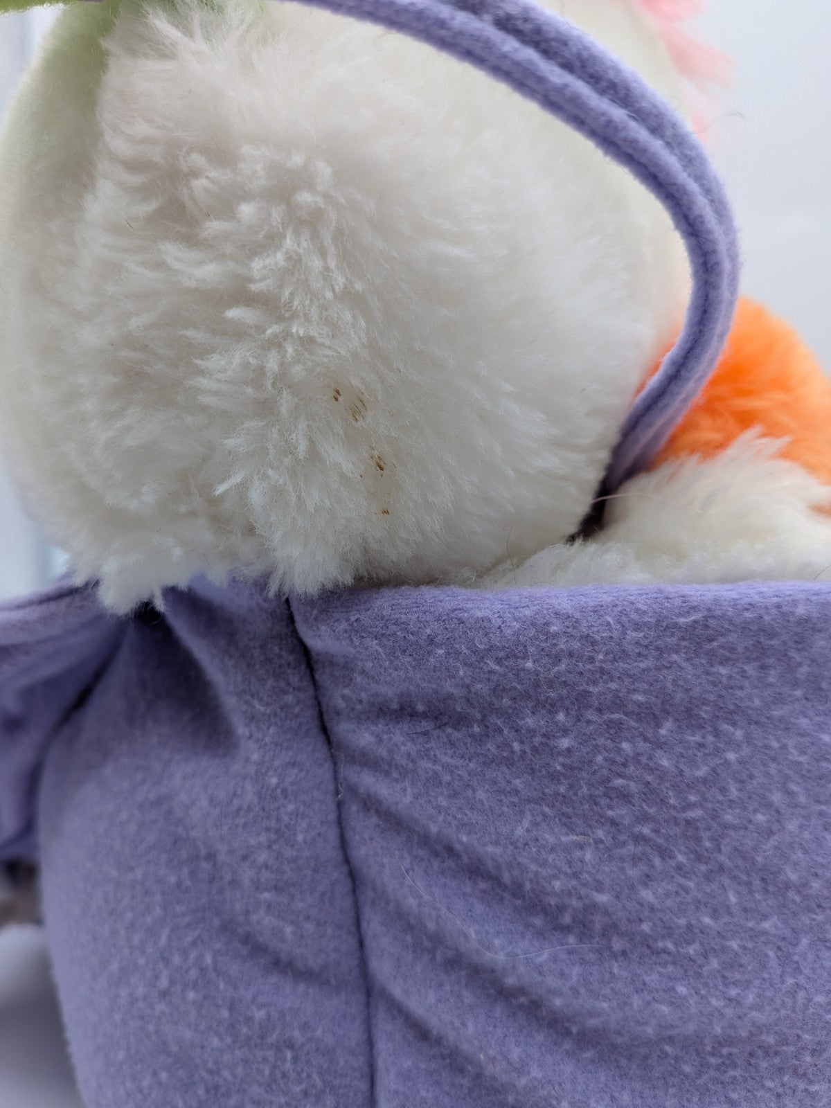 Mattel 1986 Popples Baby Bibsy 
