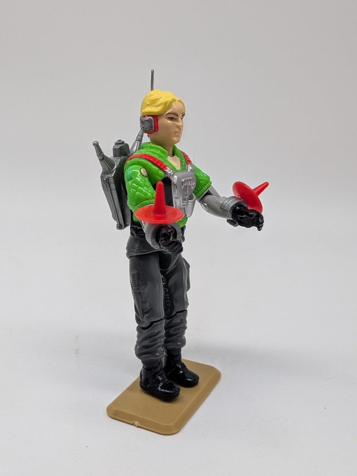 Hasbro 1987 G.I. Joe Psyche-Out Action Figure (Complete)