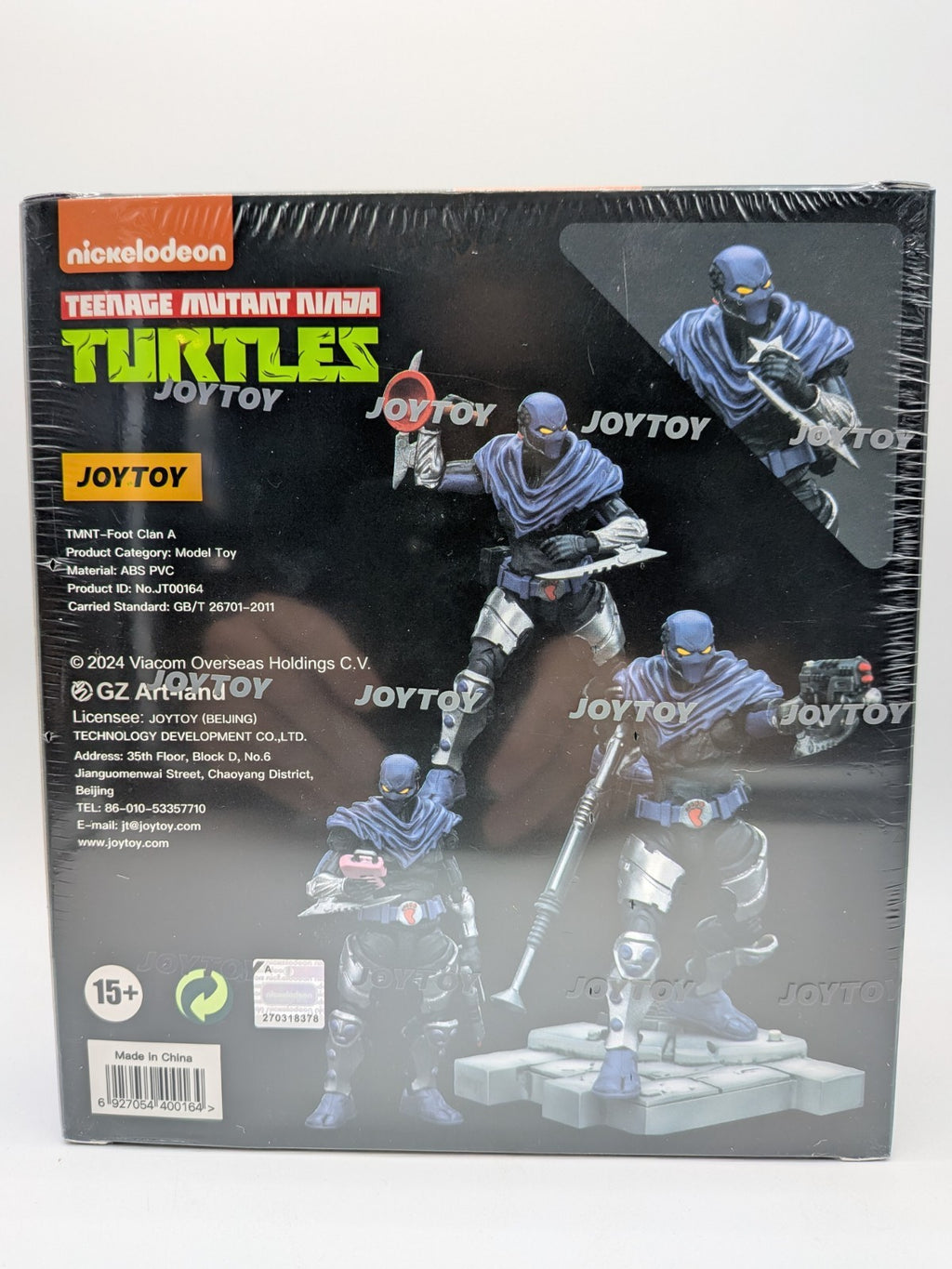 Joy Toy 2024 Teenage Mutant Ninja Turtles Foot Clan A 1:18 Action Figure 