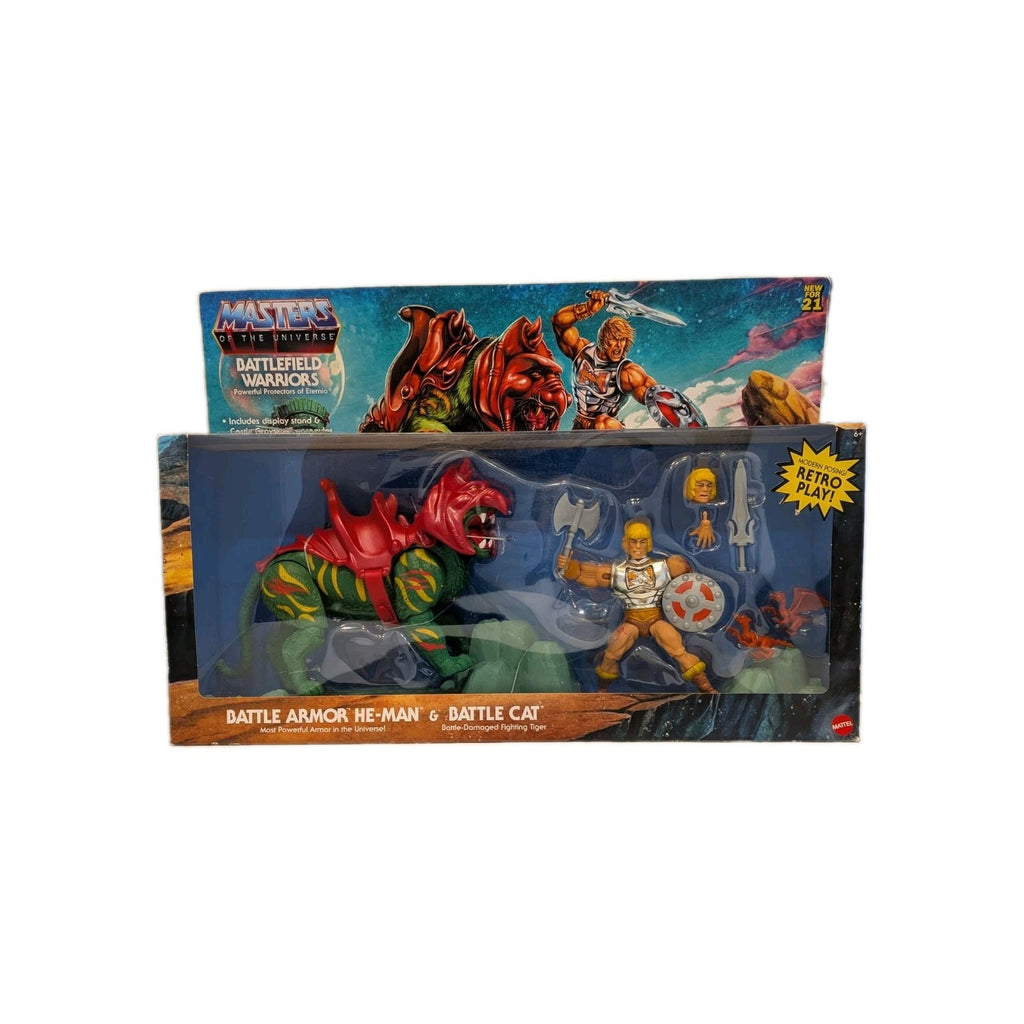 Mattel 2021 Masters of the Universe Origins Battlefield Warriors