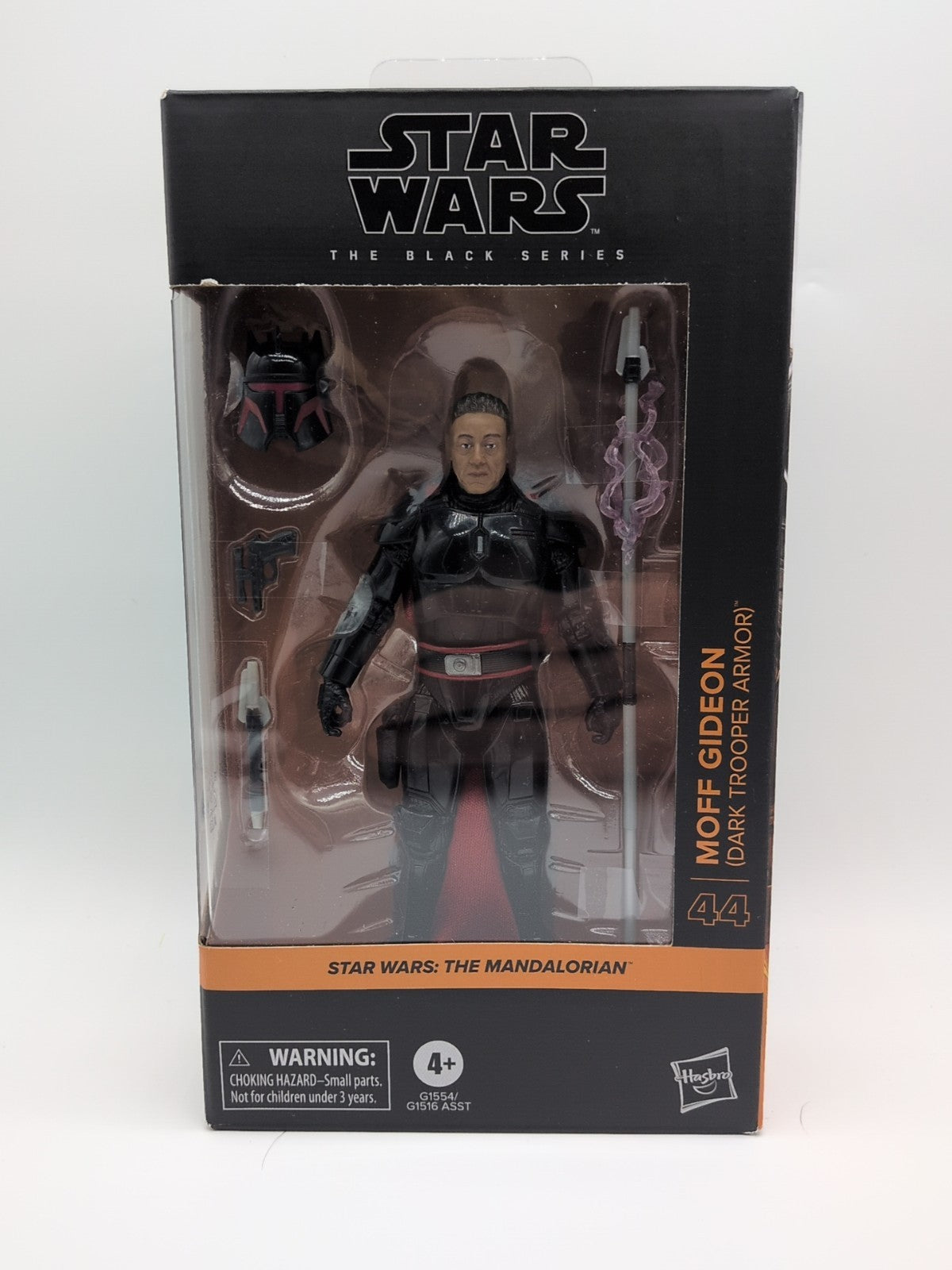 Hasbro 2025 Star Wars Black Series Moff Gideon (Dark Trooper Armor) Figure