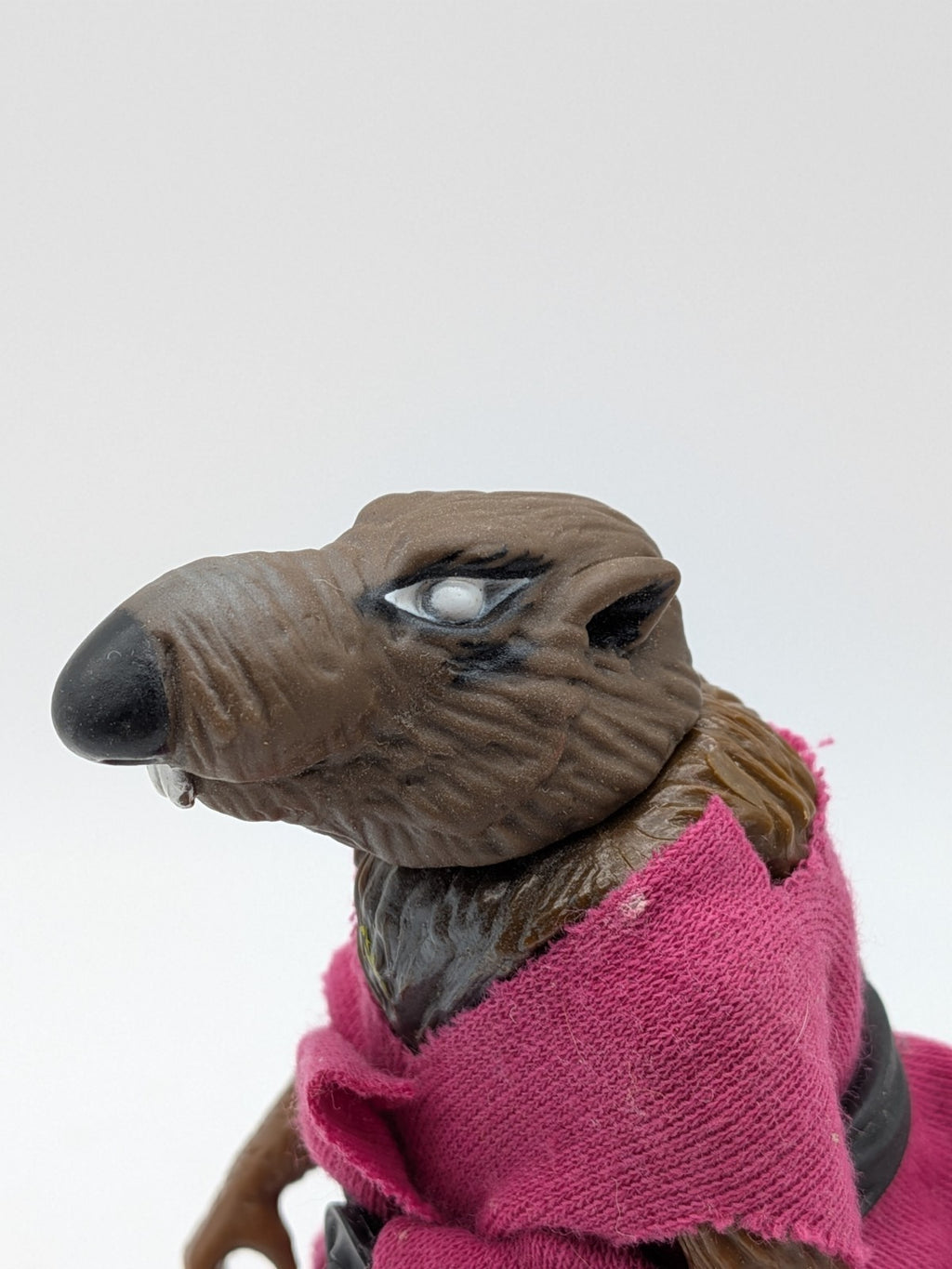 Playmates 1988 Teenage Mutant Ninja Turtles Splinter (Soft Head) Action Figure 