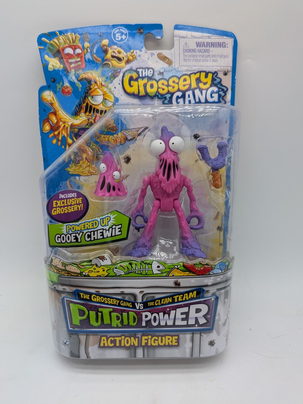Moose Toys 2017 The Grossery Gang Putrid Power Powered Up Gooey Chewie