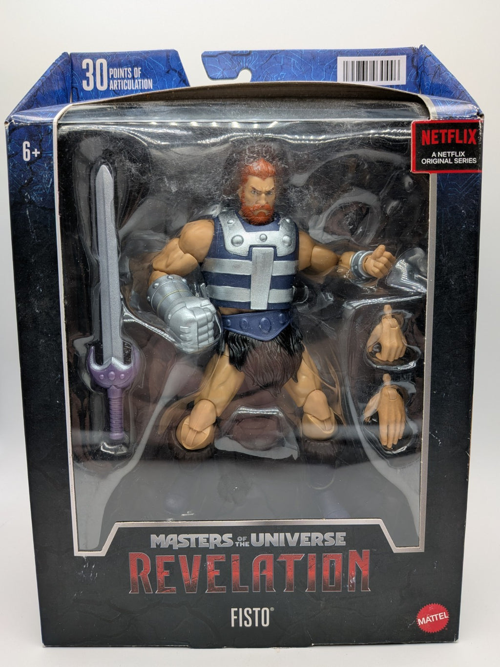 Mattel 2021 Masters of the Universe Revelation Fisto Action Figure 