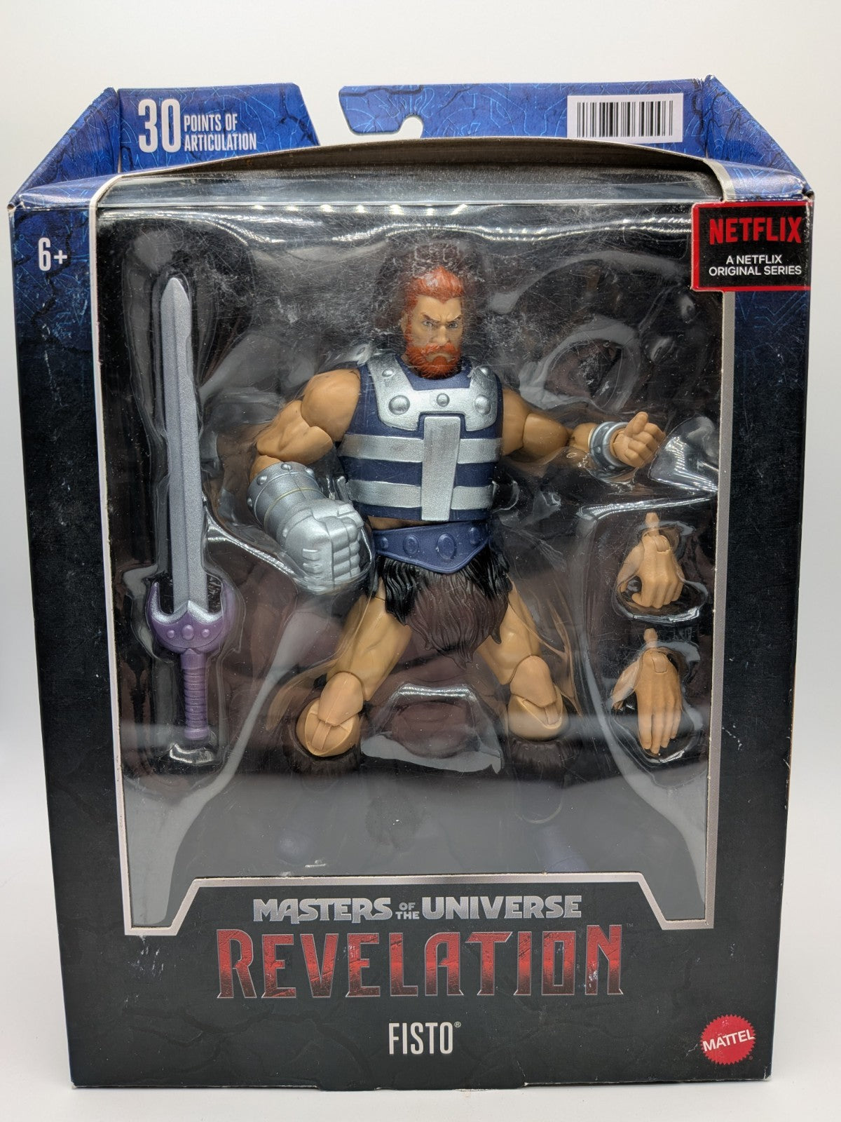 Mattel 2021 Masters of the Universe Revelation Fisto Action Figure 