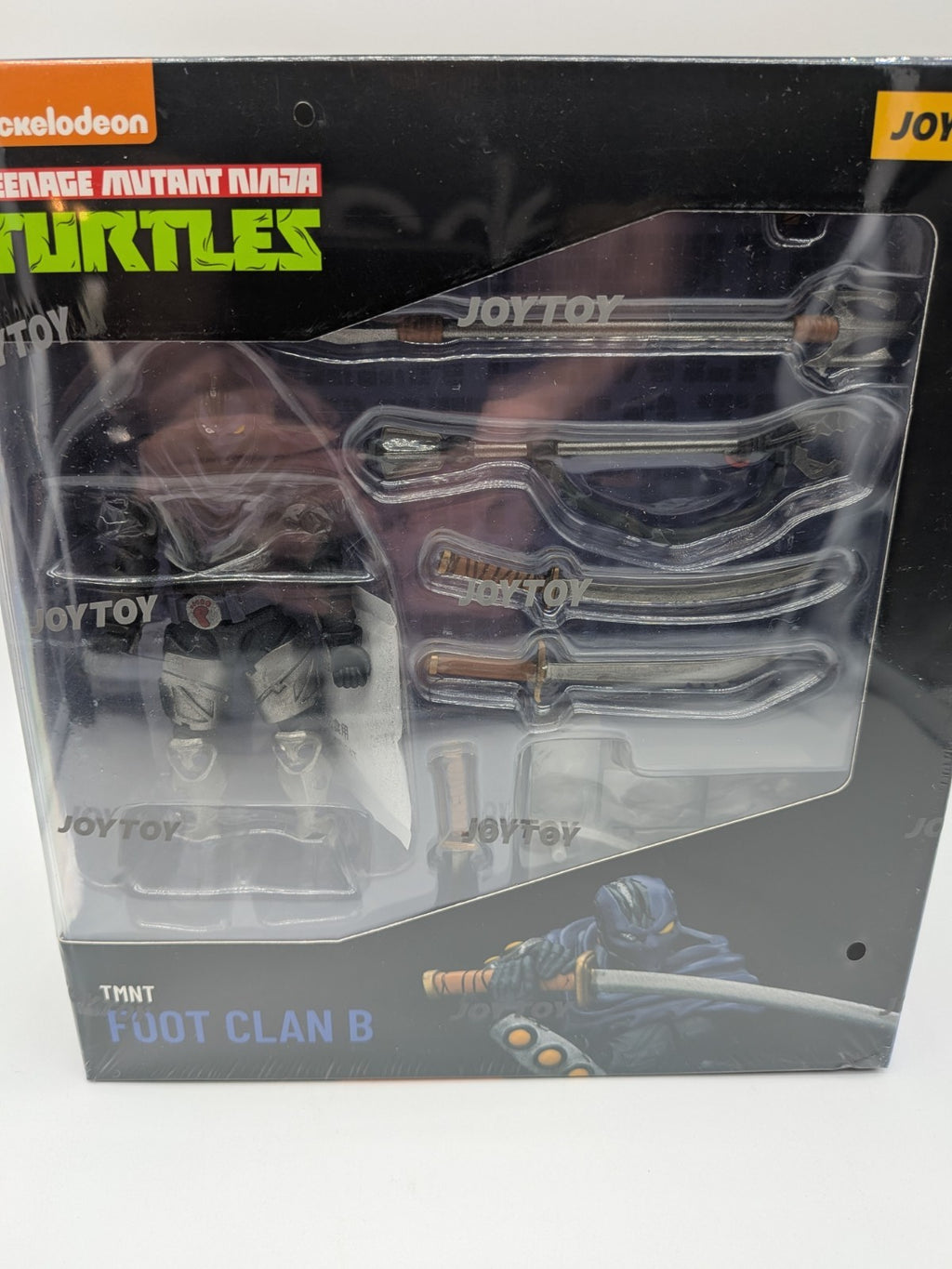 Joy Toy 2024 Teenage Mutant Ninja Turtles Foot Clan B 1:18 Action Figure 