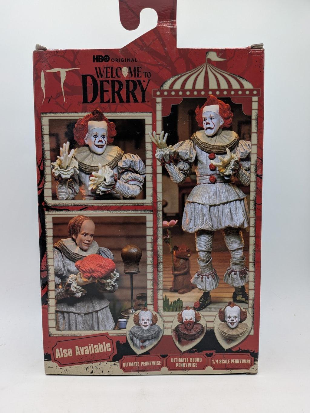 NECA 2024 IT: Welcome to Derry Ultimate Bob Gray As Pennywise Figure