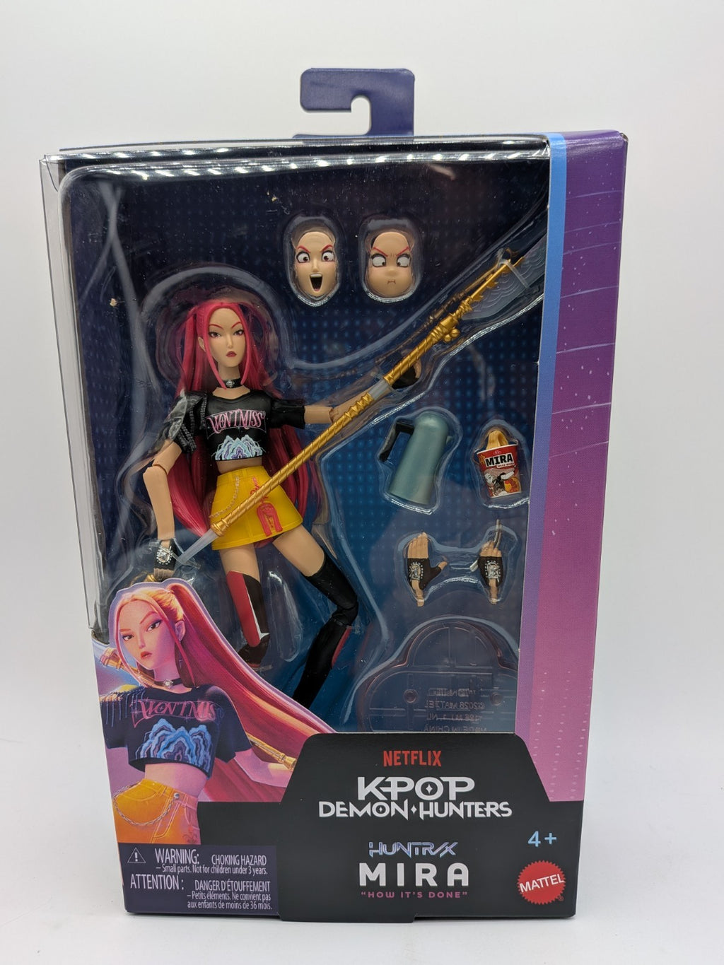 Mattel 2026 KPOP Demon Hunters Mira "How It's Done" 6" Action Figure 