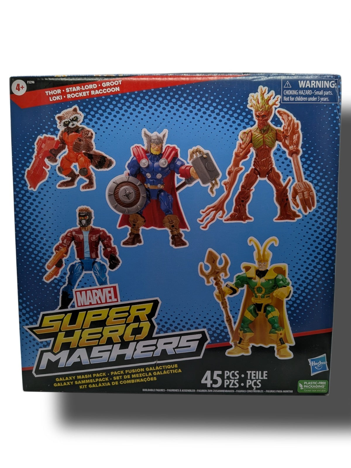 Hasbro 2022 Marvel Super Hero Mashers Galaxy Of The Guardians Mash Pack 5-Pack