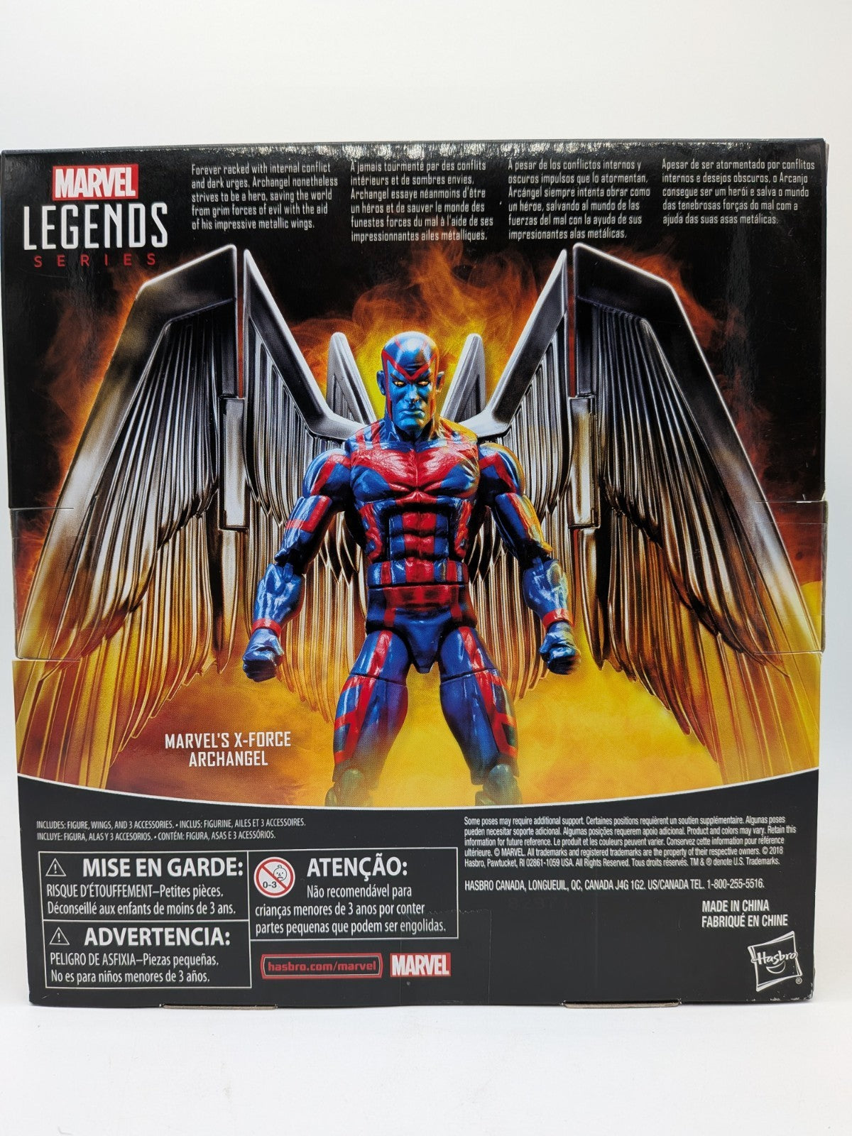 Hasbro 2018 Marvel Legends Series Marvel's X-Force Archangel Action Figure