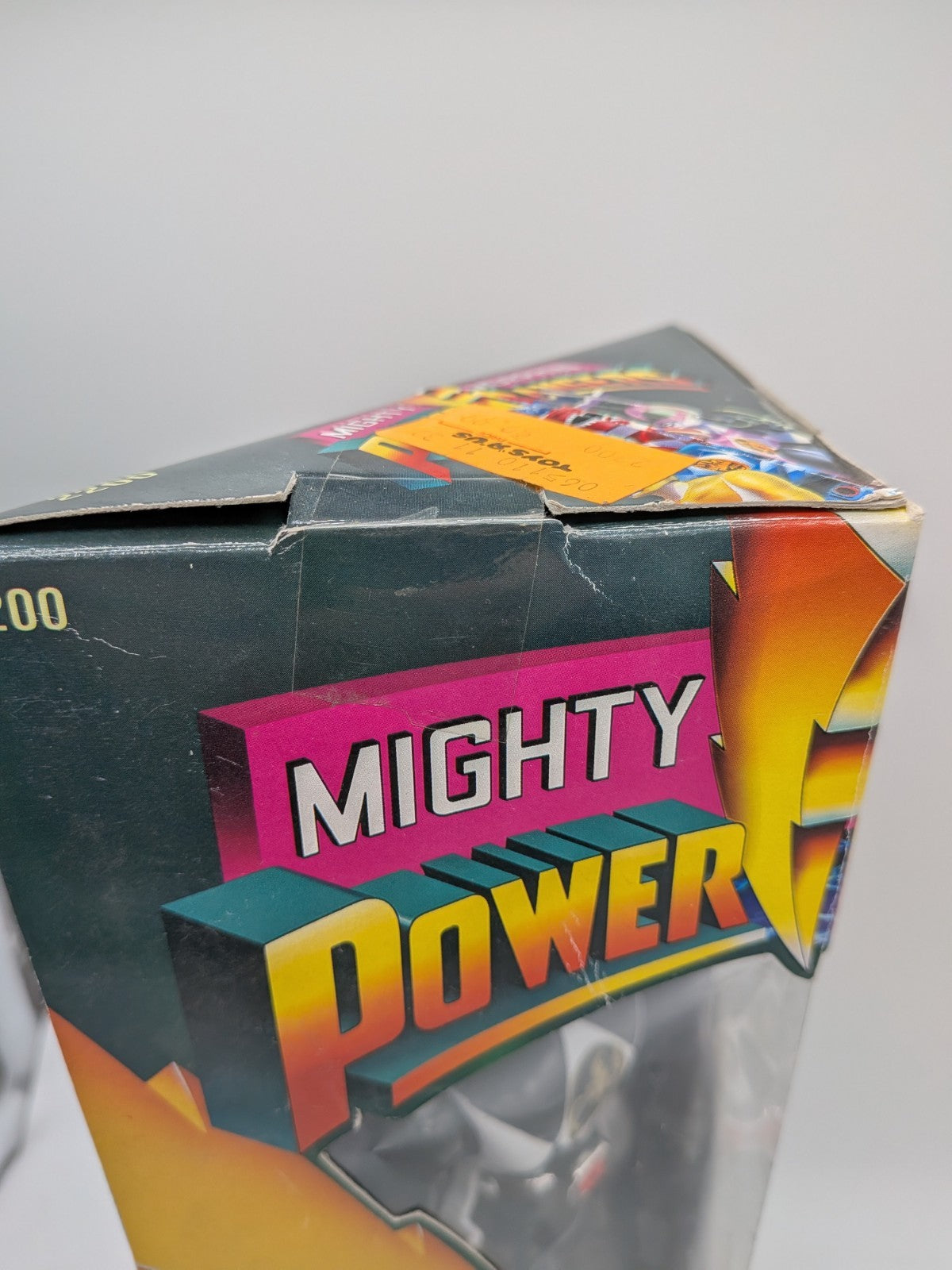 Bandai 1993 Mighty Morphin Power Rangers Zack Black Ranger 8" 