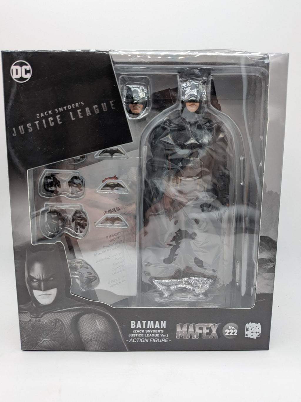 Medicom Toy 2024 MAFEX No. 222 Batman (Zack Snyder's Justice League Ver.)
