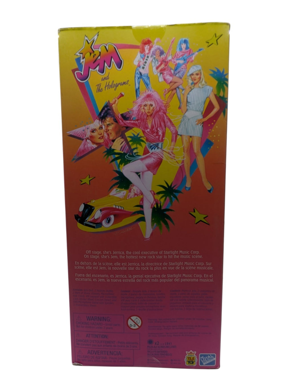 The Loyal Subjects 2025 Jem and the Holograms Jem/Jerrica 12" Doll
