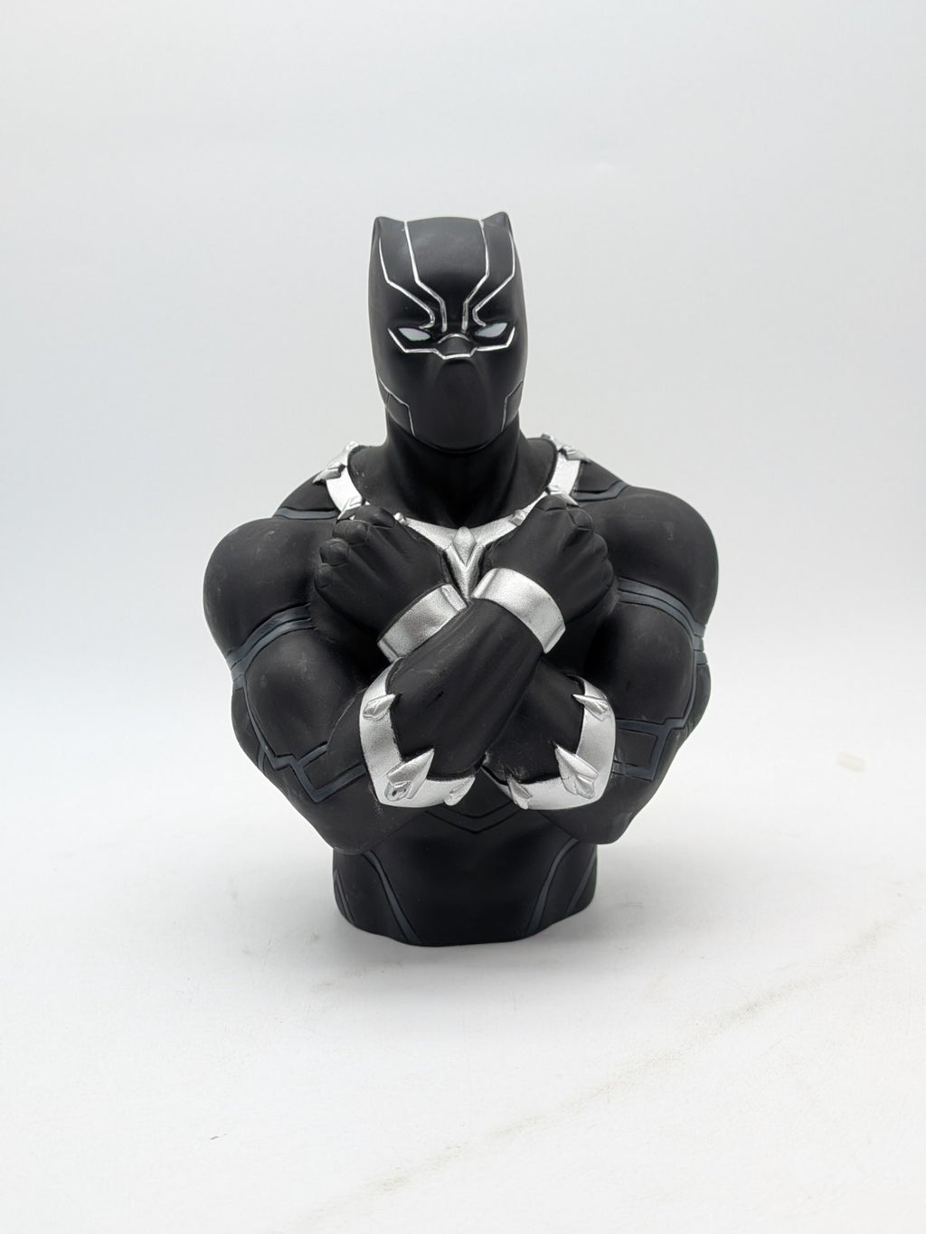 Marvel Black Panther Wakanda Forever Bust Coin Bank Piggy Bank Collectible