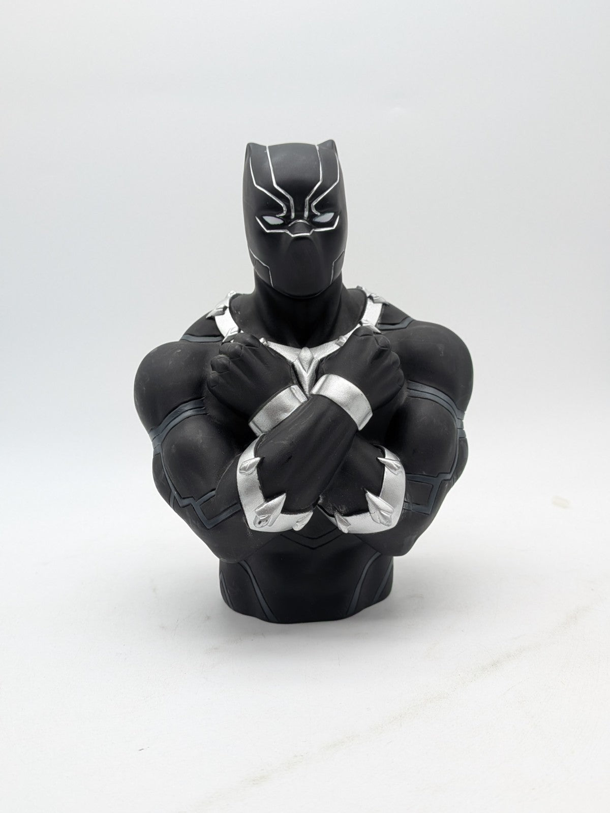 Marvel Black Panther Wakanda Forever Bust Coin Bank Piggy Bank Collectible