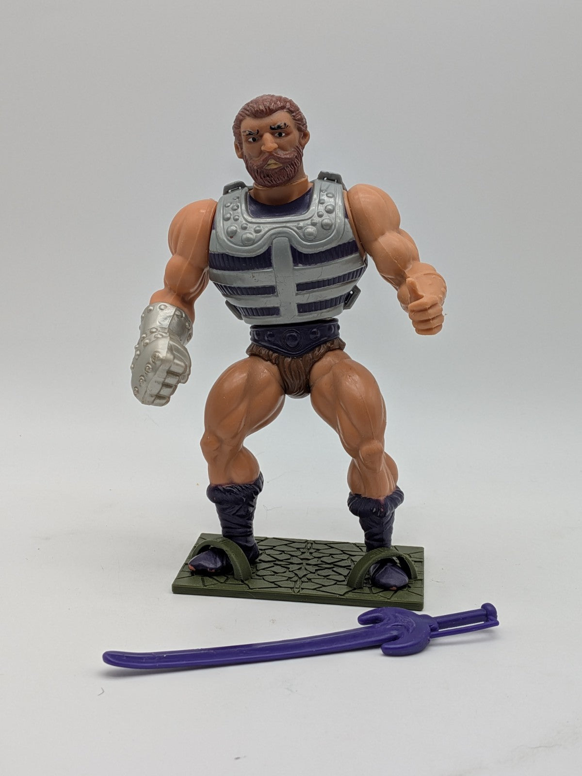 Mattel 1983 Masters of the Universe Fisto Action Figure (Complete)
