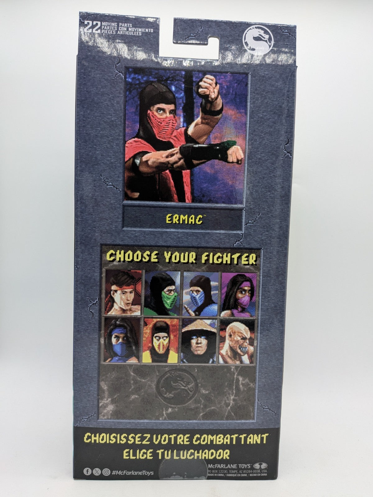 McFarlane 2026 Mortal Kombat Klassic Ermac Action Figure 