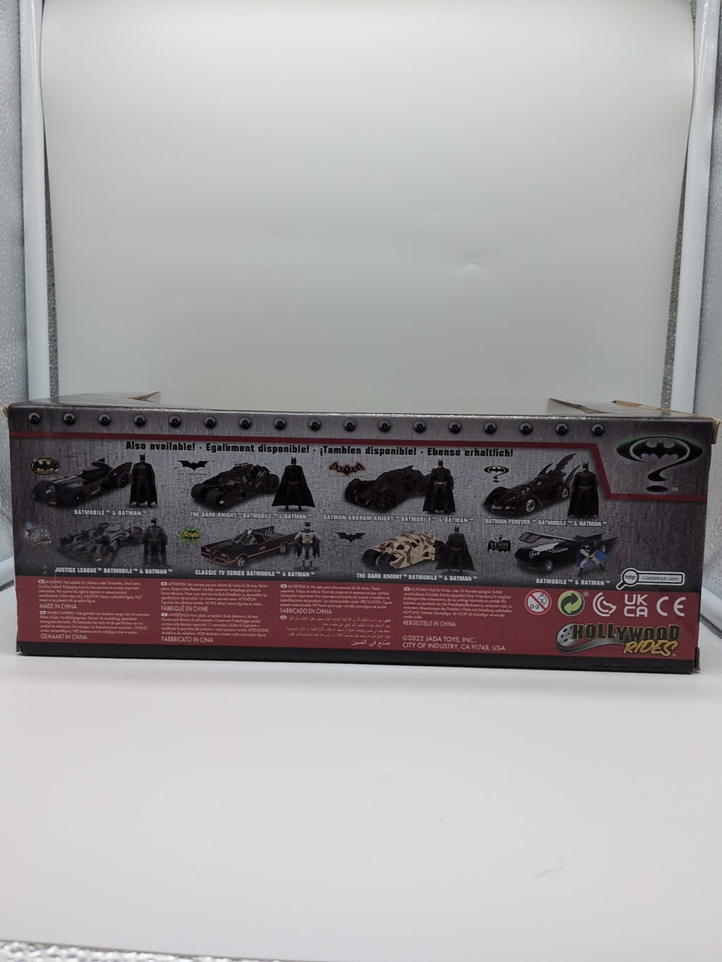 Jada Toys Batman Forever Batmobile & Batman Figure 1:24 Diecast