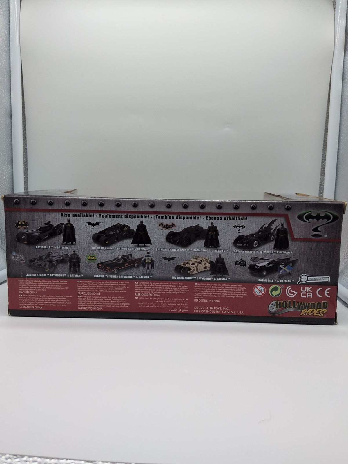 Jada Toys Batman Forever Batmobile & Batman Figure 1:24 Diecast
