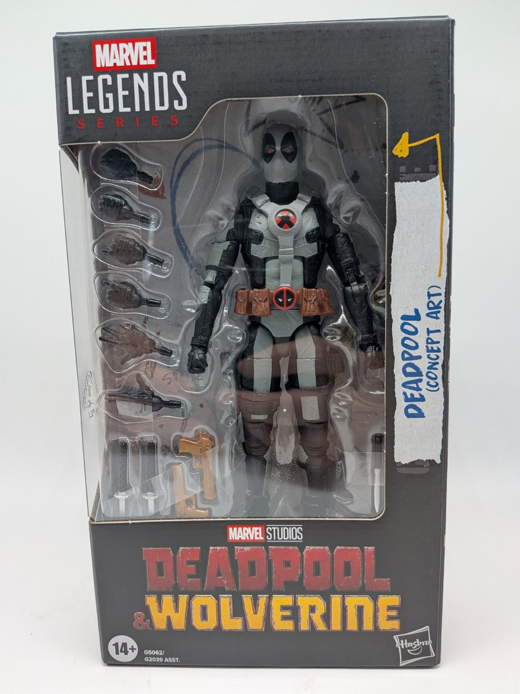 Hasbro 2026 Marvel Legends Deadpool (Concept Art) Action Figure 