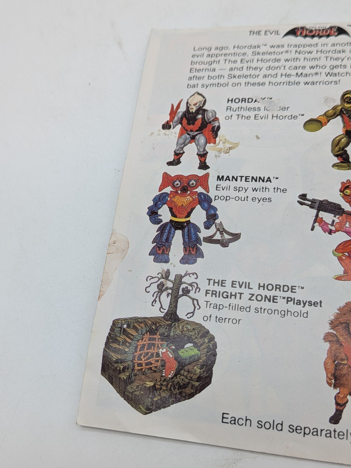 Mattel 1985 MOTU Leech Black Belt Variant Complete Crossbow