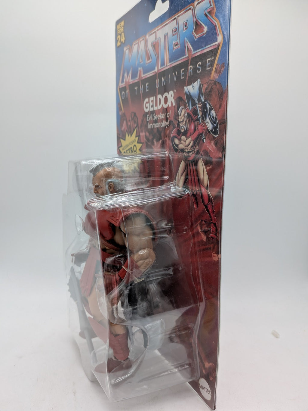 Mattel (2024) MOTU Origins Geldor Masters of the Universe Action Figure 