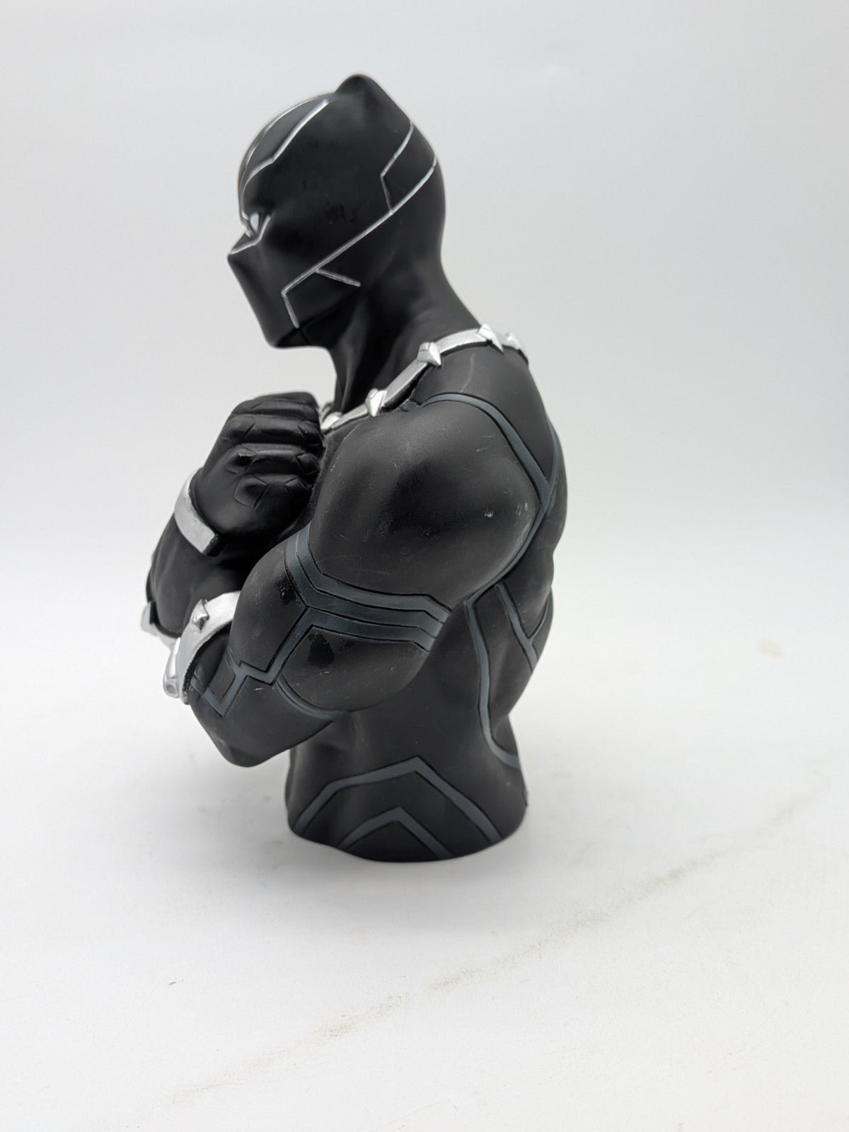 Marvel Black Panther Wakanda Forever Bust Coin Bank Piggy Bank Collectible